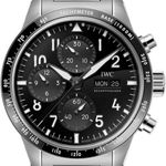 IWC Pilot Chronograph IW388304 (2025) - Black dial 43 mm Titanium case (2/2)