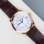 Patek Philippe Calatrava 5296R-001 (2009) - Zilver wijzerplaat 38mm Roségoud (1/8)