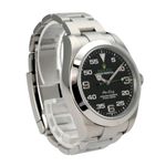 Rolex Air-King 116900 (2020) - Black dial 40 mm Steel case (4/8)
