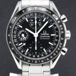 Omega Speedmaster Day Date 3520.50.00 (2002) - Zwart wijzerplaat 39mm Staal (1/7)