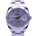 Rolex Datejust 41 126300 (2024) - Zilver wijzerplaat 41mm Staal (1/1)