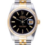 Rolex Datejust 36 16233 (1991) - 36 mm Gold/Steel case (3/8)