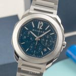 Bulgari Octo 103829-OC 42 S CH (Onbekend (willekeurig serienummer)) - Blauw wijzerplaat 42mm Staal (1/8)