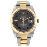 Rolex Datejust 41 126333 (2018) - Grey dial 41 mm Gold/Steel case (1/6)