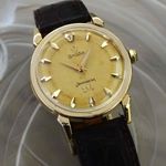 Omega Seamaster 2850sc (1956) - Gold dial 34 mm Yellow Gold case (1/8)