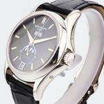 Patek Philippe Annual Calendar 5125P-001 (2003) - Black dial 37 mm Platinum case (3/8)