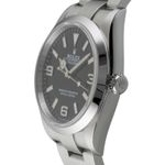 Rolex Explorer 124270 (Unknown (random serial)) - Black dial 36 mm Steel case (6/8)