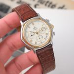 Ebel 1911 1134901 (1990) - White dial 39 mm Gold/Steel case (8/8)