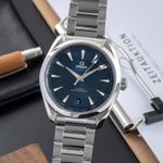 Omega Seamaster Aqua Terra 220.10.41.21.03.001 (2024) - Blue dial 41 mm Steel case (3/8)