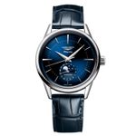 Longines Flagship Heritage L4.815.4.92.2 (2024) - Blauw wijzerplaat 39mm Staal (1/1)