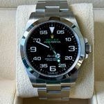 Rolex Air-King 126900 (2024) - Zwart wijzerplaat 40mm Staal (2/7)