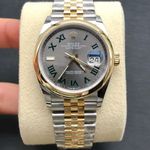 Rolex Datejust 36 126203 (2023) - Grijs wijzerplaat 36mm Staal (7/7)