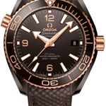 Omega Seamaster Planet Ocean 215.62.40.20.13.001 (2025) - Bruin wijzerplaat 40mm Roségoud (1/1)