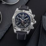 Breitling Chronomat 44 AB0110 (2009) - Black dial 44 mm Steel case (1/8)