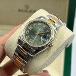 Rolex Datejust 36 126233 (2025) - Groen wijzerplaat 36mm Goud/Staal (1/8)