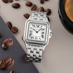 Cartier Panthère WSPN0011 (Unknown (random serial)) - Silver dial 31 mm Steel case (1/8)