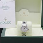 Rolex Lady-Datejust 179174 (2006) - Zilver wijzerplaat 26mm Staal (3/8)