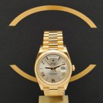 Rolex Day-Date 40 228238 (2019) - Silver dial 40 mm Yellow Gold case (1/7)