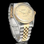 Rolex Datejust 36 16233G (2000) - 36mm Goud/Staal (3/8)