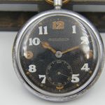 Jaeger-LeCoultre Vintage 40's vintage pocket watch WW2 Jaeger-LeCoultre British military cal 467 G.S.T.P. - (1/8)