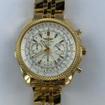 Breitling Bentley Motors K25362 (2009) - Black dial 48 mm Yellow Gold case (3/7)