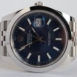 Rolex Datejust 41 126334 (2023) - Blauw wijzerplaat 41mm Staal (2/8)