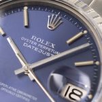 Rolex Datejust 1603 (1971) - Blue dial 36 mm Steel case (4/7)