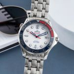 Omega Seamaster Diver 300 M 212.32.41.20.04.001 (Onbekend (willekeurig serienummer)) - Wit wijzerplaat 41mm Staal (3/8)