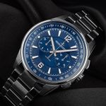 Jaeger-LeCoultre Polaris Q9028180 (2024) - Blauw wijzerplaat 42mm Staal (3/7)