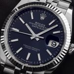 Rolex Datejust 36 126234 (2025) - Blauw wijzerplaat 36mm Staal (3/7)