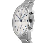 IWC Portuguese Chronograph IW371617 (2025) - Silver dial 41 mm Steel case (4/7)