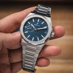 Zenith Defy Skyline 03.9300.3620/51.I001 (2024) - Blauw wijzerplaat 41mm Staal (4/8)