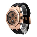 Audemars Piguet Royal Oak Offshore Chronograph 26470OR.OO.A002CR.01 (2017) - Champagne dial 42 mm Rose Gold case (3/8)