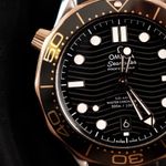Omega Seamaster Diver 300 M 210.22.42.20.01.002 (2022) - Black dial 42 mm Red Gold case (1/8)
