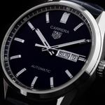 TAG Heuer Carrera Calibre 5 WBN2012.FC6502 (2024) - Blue dial 41 mm Steel case (3/7)