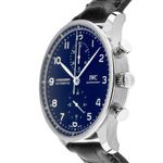 IWC Portuguese Chronograph IW371606 (2026) - Blue dial 41 mm Steel case (4/8)