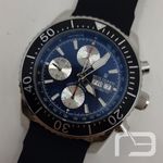 Revue Thommen Diver's Day-Date Chronograph 17030.6525 (2024) - Zwart wijzerplaat 45mm Staal (1/8)