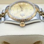 Rolex Datejust 36 16233 (1995) - Champagne wijzerplaat 36mm Goud/Staal (5/8)