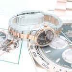 Rolex Datejust 31 278271 (2023) - Brown dial 31 mm Gold/Steel case (8/8)