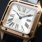 Cartier Santos Dumont WGSA0022 (2020) - Silver dial 28 mm Rose Gold case (3/5)