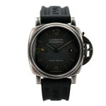 Panerai Luminor 1950 3 Days GMT Automatic PAM01441 (2025) - Black dial 44 mm Titanium case (2/8)