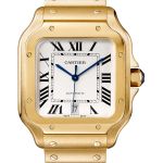Cartier Santos WGSA0042 (2026) - Zilver wijzerplaat 40mm Geelgoud (1/1)