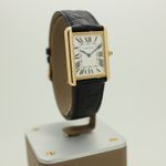 Cartier Tank Solo W5200004 (2020) - Silver dial 35 mm Yellow Gold case (2/8)