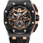 Audemars Piguet Royal Oak Offshore Tourbillon Chronograph 26622CE.OO.D002CA.02 (2025) - Transparent dial 43 mm Ceramic case (1/1)