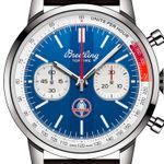Breitling Top Time AB01763A1C1X1 (Unknown (random serial)) - Blue dial 41 mm Steel case (2/4)