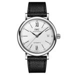 IWC Portofino Automatic IW458610 (2023) - Wit wijzerplaat 37mm Staal (1/1)