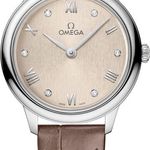 Omega De Ville 434.13.28.60.59.001 (2024) - Geel wijzerplaat 27mm Staal (1/1)