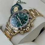 Rolex Daytona 116508 (2023) - Groen wijzerplaat 40mm Geelgoud (4/8)