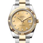 Rolex Datejust 41 126333 (2024) - Champagne dial 41 mm Gold/Steel case (3/6)