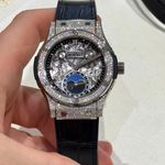 Hublot Classic Fusion Aerofusion 547.NX.0170.LR.1704 (2025) - Transparant wijzerplaat 42mm Titanium (1/1)